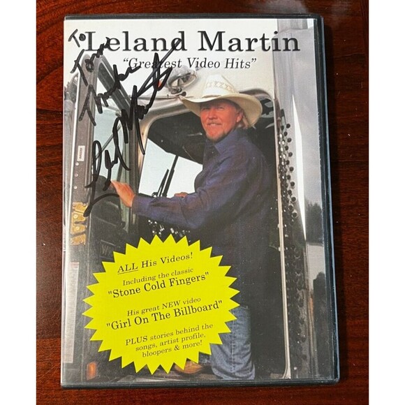 Leland Martin Greatest Video Hits DVD (Signed Copy) - Picture 1 of 5